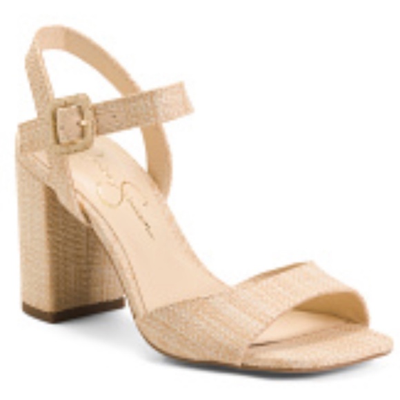 Nude Natural Platform Women Sandals - Picture 1 of 4